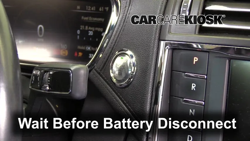 2017 Lincoln Continental Select 3.7L V6 Batterie Changement